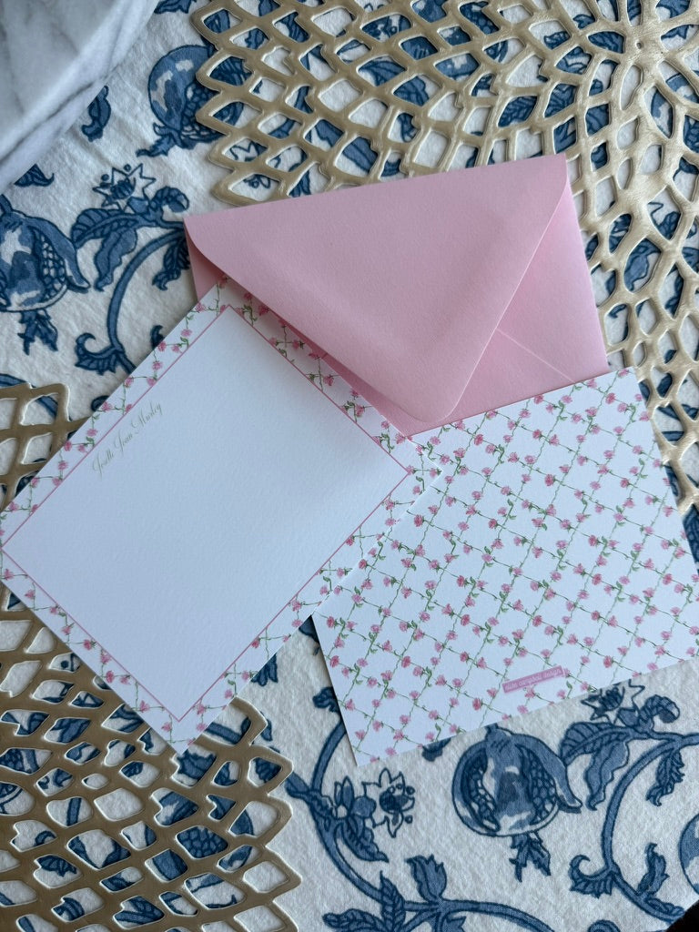 Enchanted Rose Notecards