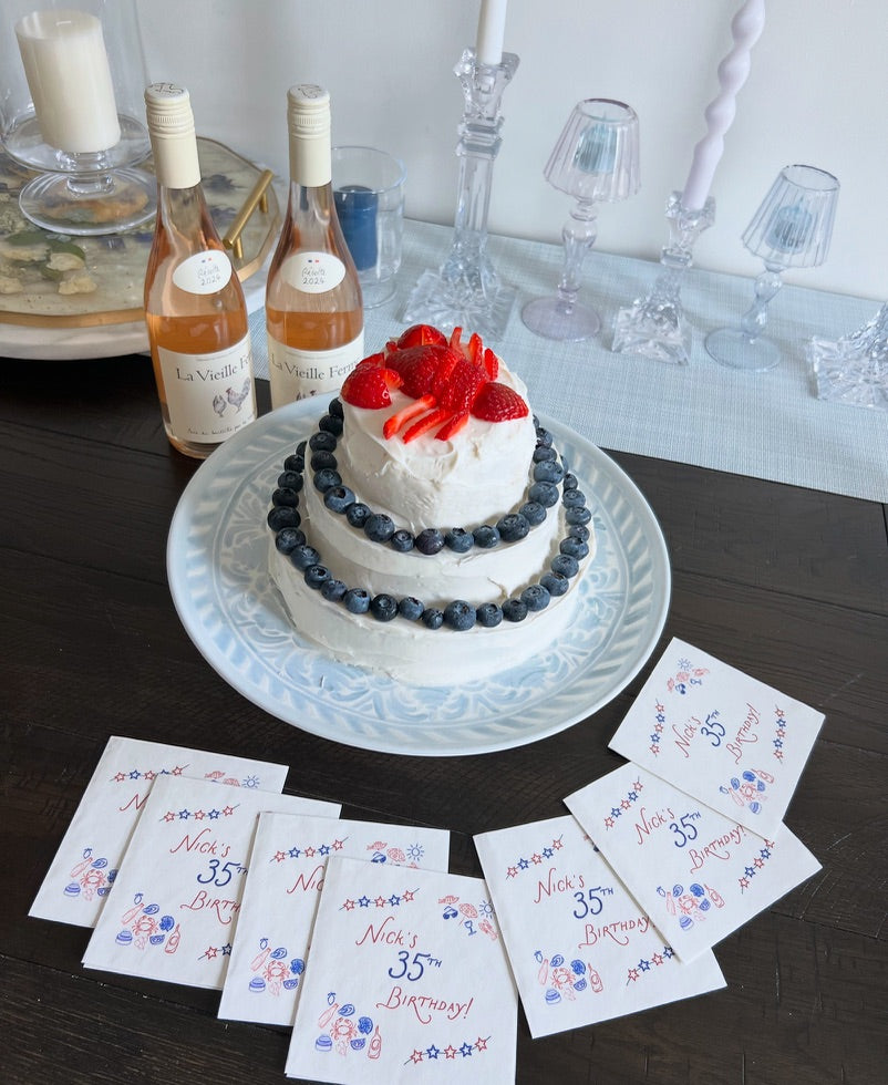 Custom Cocktail Napkins