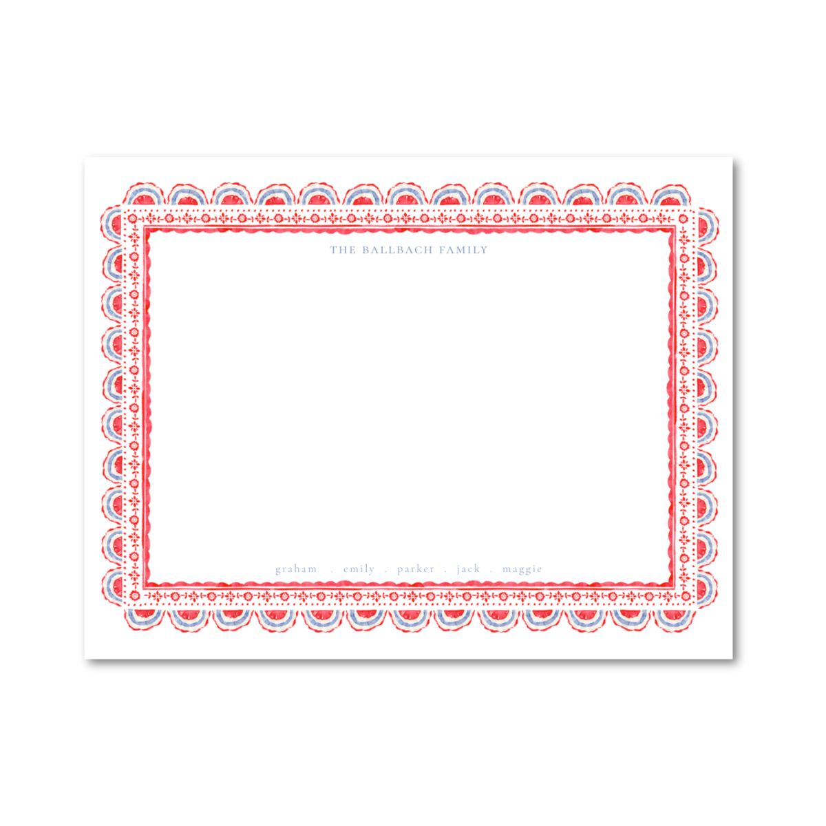 Americana | Large Desk Notepad (8.5x11)