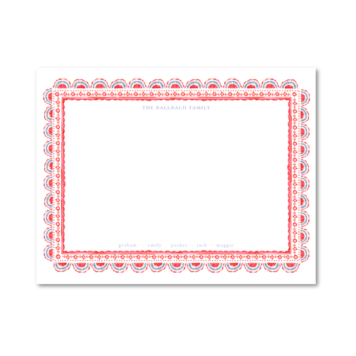 Load image 1 in gallery view. Americana | Large Desk Notepad (8.5x11)