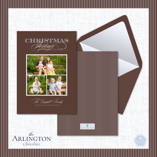 Load image 1 in gallery view. Arlington Holiday Card  | Vertical
