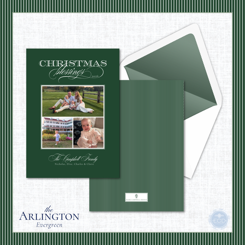 Load image 1 in gallery view. Arlington Holiday Card  | Vertical