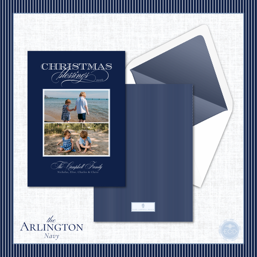 Load image 1 in gallery view. Arlington Holiday Card  | Vertical