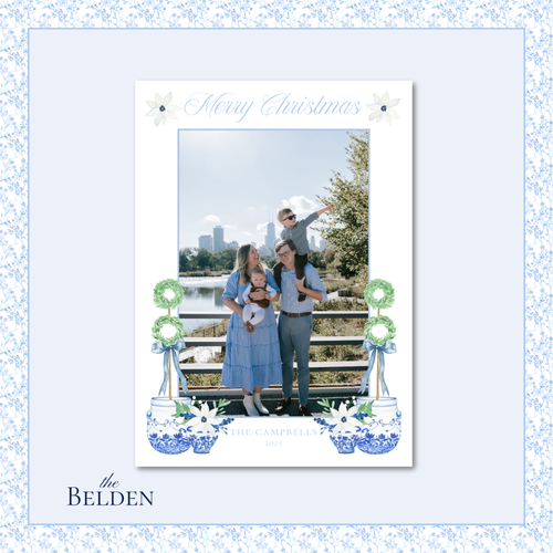 Load image 1 in gallery view. Belden Holiday Card | Vertical