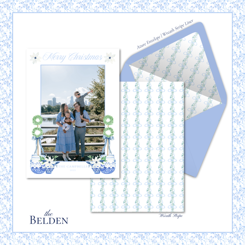 Load image 1 in gallery view. Belden Holiday Card | Vertical