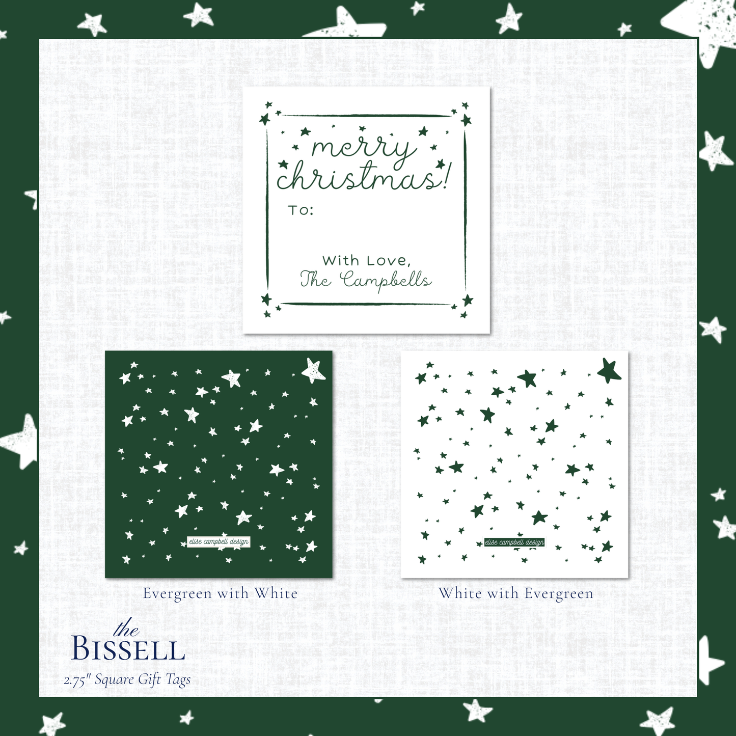 Bissell Gift Tags