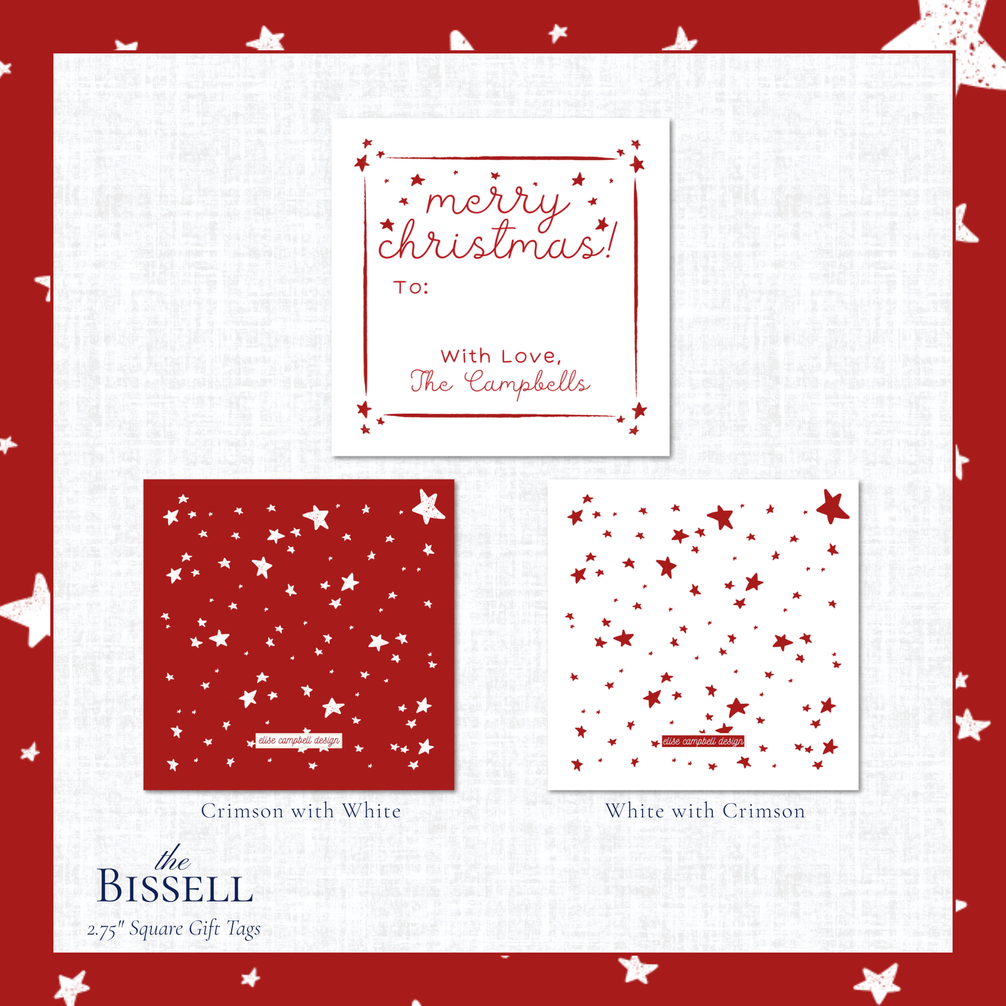 Bissell Gift Tags