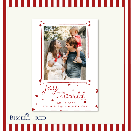 Load image 1 in gallery view. Bissell Holiday Card | Vertical | Red