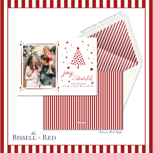 Load image 1 in gallery view. Bissell Holiday Card | Horizontal | Red