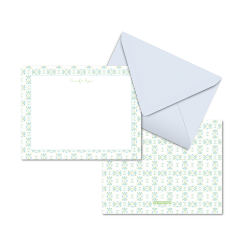 Load image 1 in gallery view. Blue Harbor Tile Notecard
