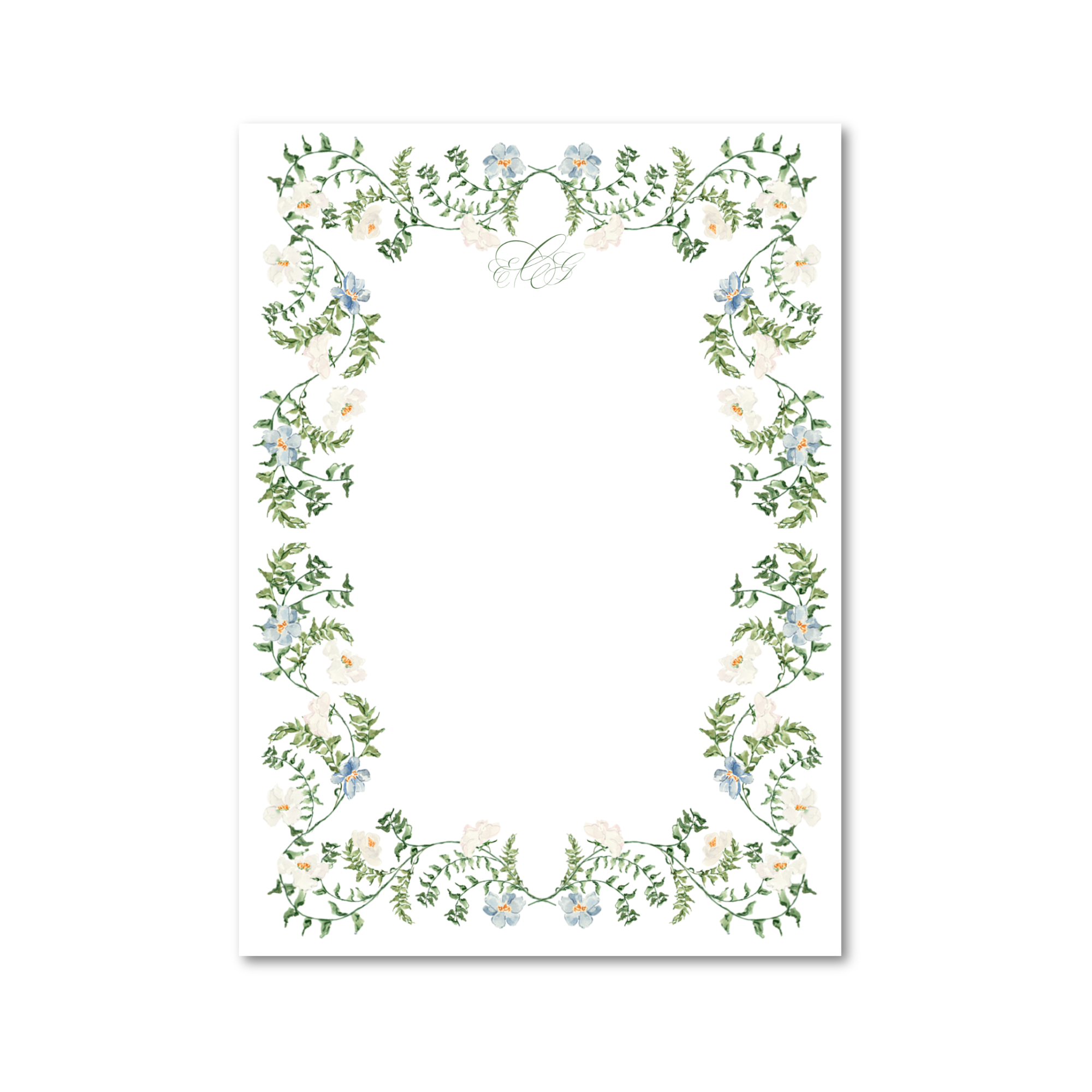 Bluebell Vine | Custom 5x7 Notepad