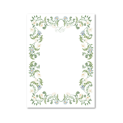 Load image 1 in gallery view. Bluebell Vine | Custom 5x7 Notepad