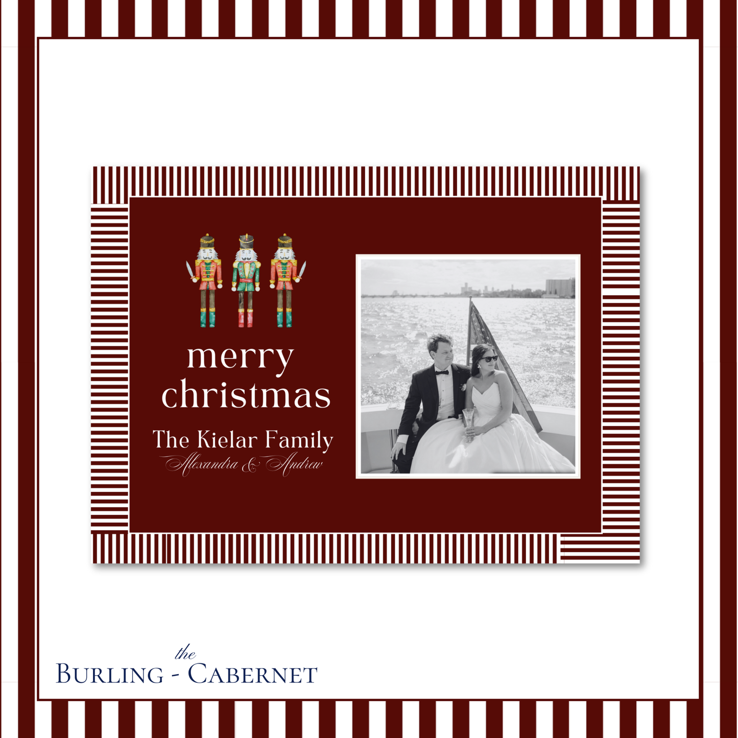 Burling Holiday Card | Horizontal | Cab