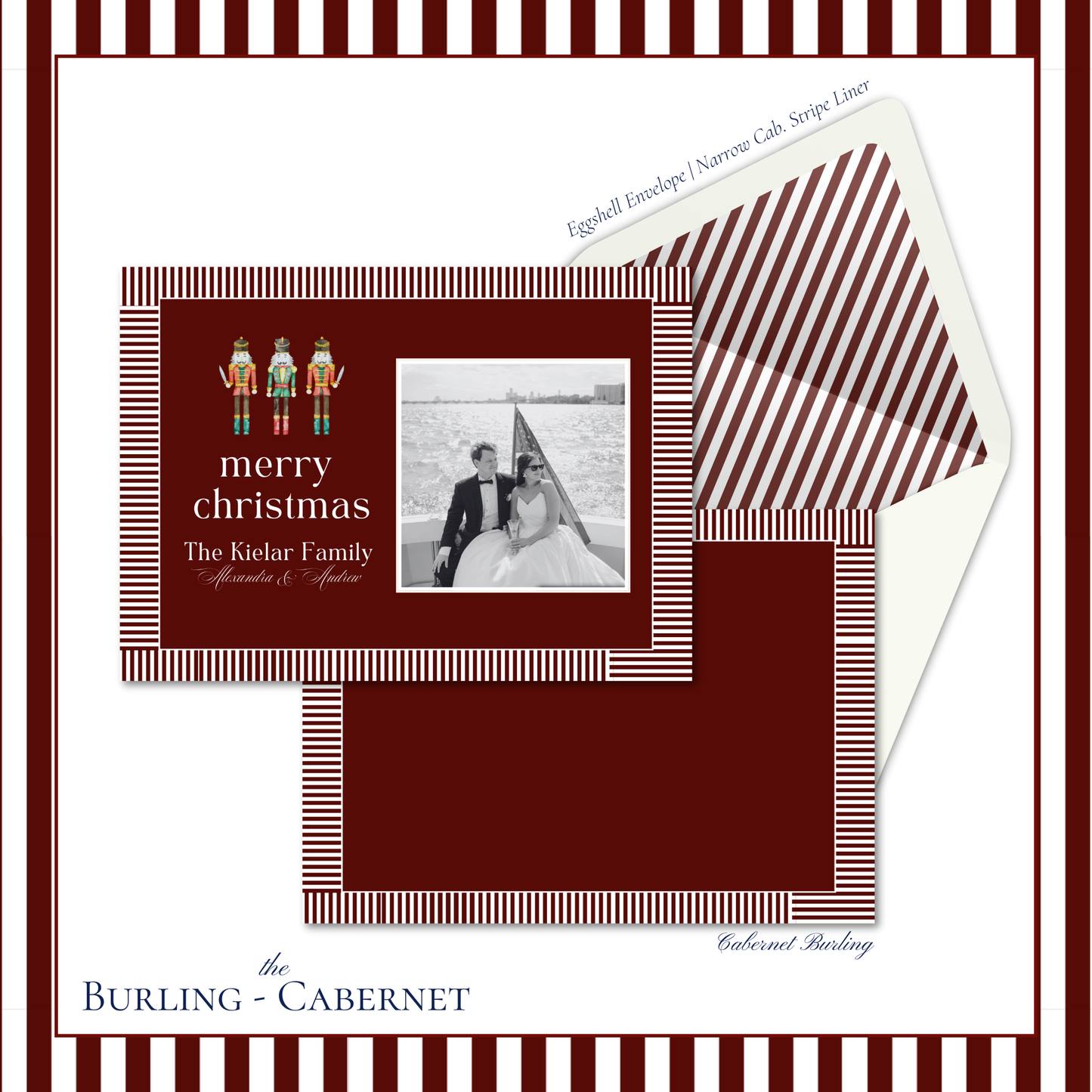 Burling Holiday Card | Horizontal | Cab