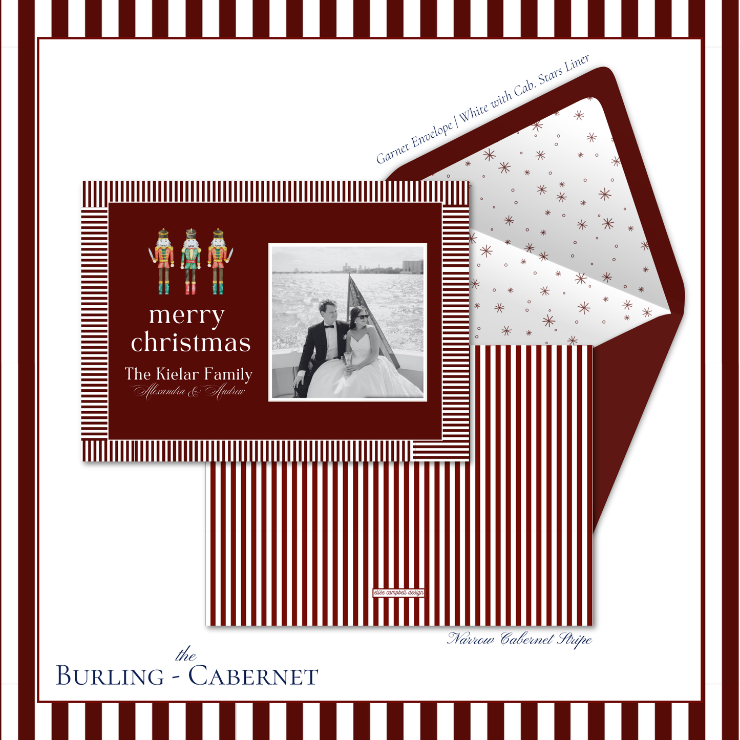 Burling Holiday Card | Horizontal | Cab