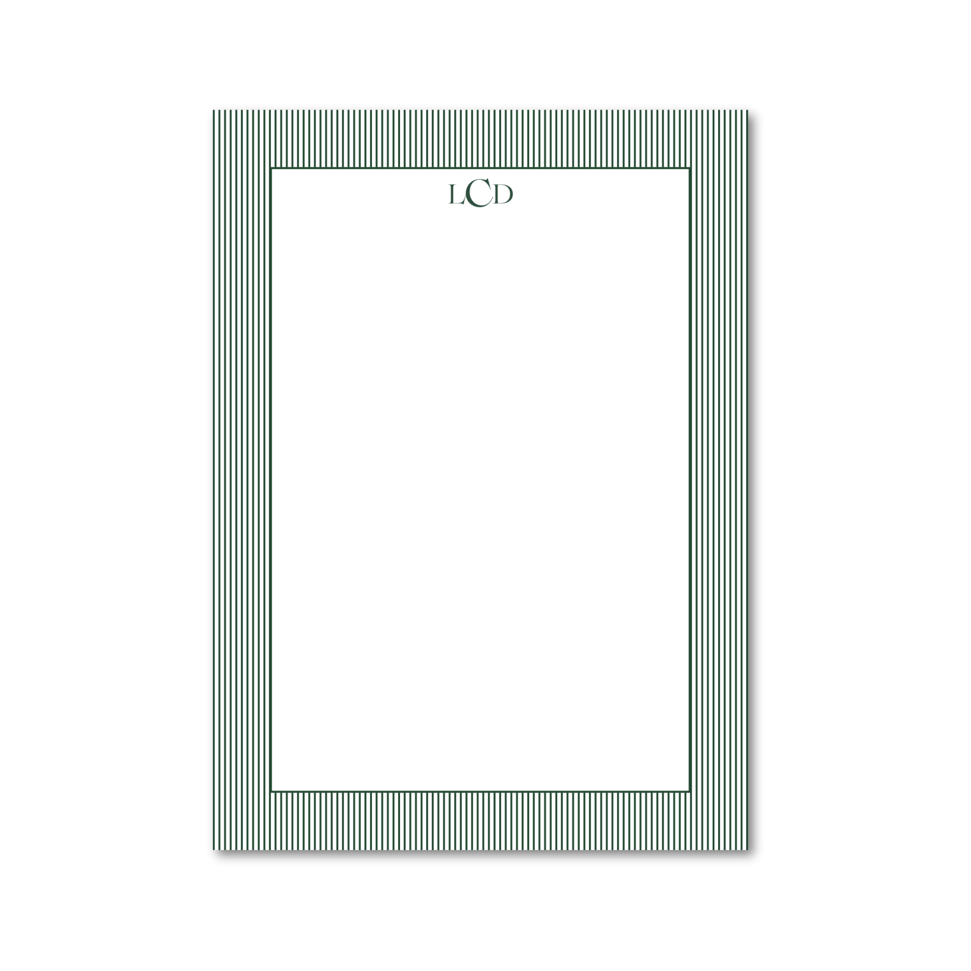 Cambridge Stripe | 5x7 Custom Notepads