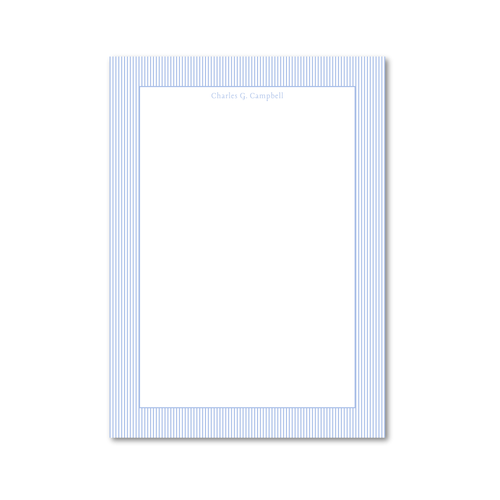 Load image 1 in gallery view. Cambridge Stripe | 5x7 Custom Notepads