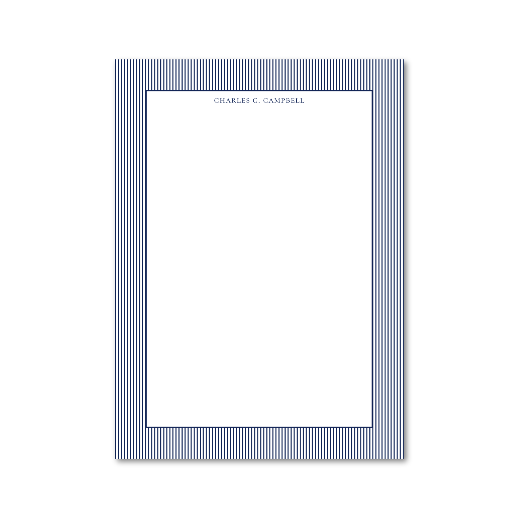 Cambridge Stripe | 5x7 Custom Notepads