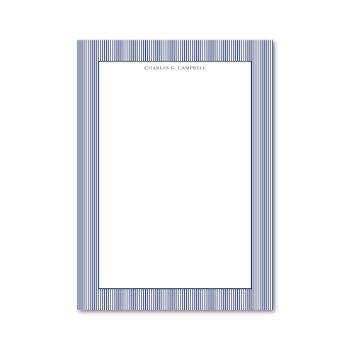 Load image 1 in gallery view. Cambridge Stripe | 5x7 Custom Notepads