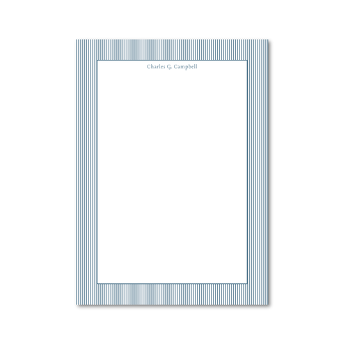 Load image 1 in gallery view. Cambridge Stripe | 5x7 Custom Notepads