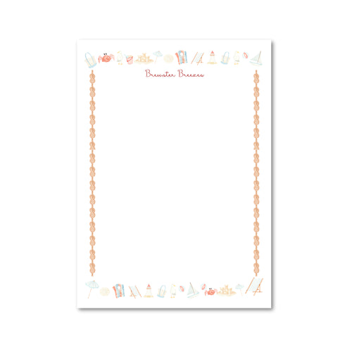 Load image 1 in gallery view. Chappaquiddick Chats | Custom 5x7 Notepad