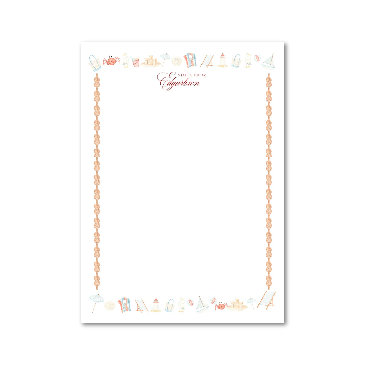 Chappaquiddick Chats | Custom 5x7 Notepad