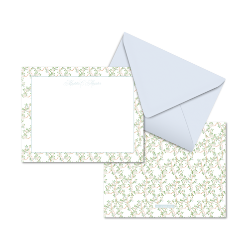 Load image 1 in gallery view. Chinoiserie Blossom Notecard