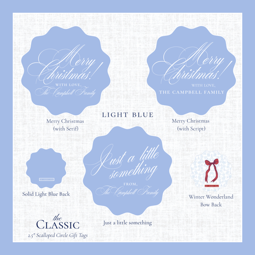 Load image 1 in gallery view. Classic Gift Tags