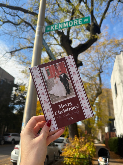 Load image 1 in gallery view. Kenmore Holiday Card | Horizontal | Cabernet