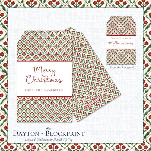 Load image 1 in gallery view. Dayton Gift Tags - Traditional