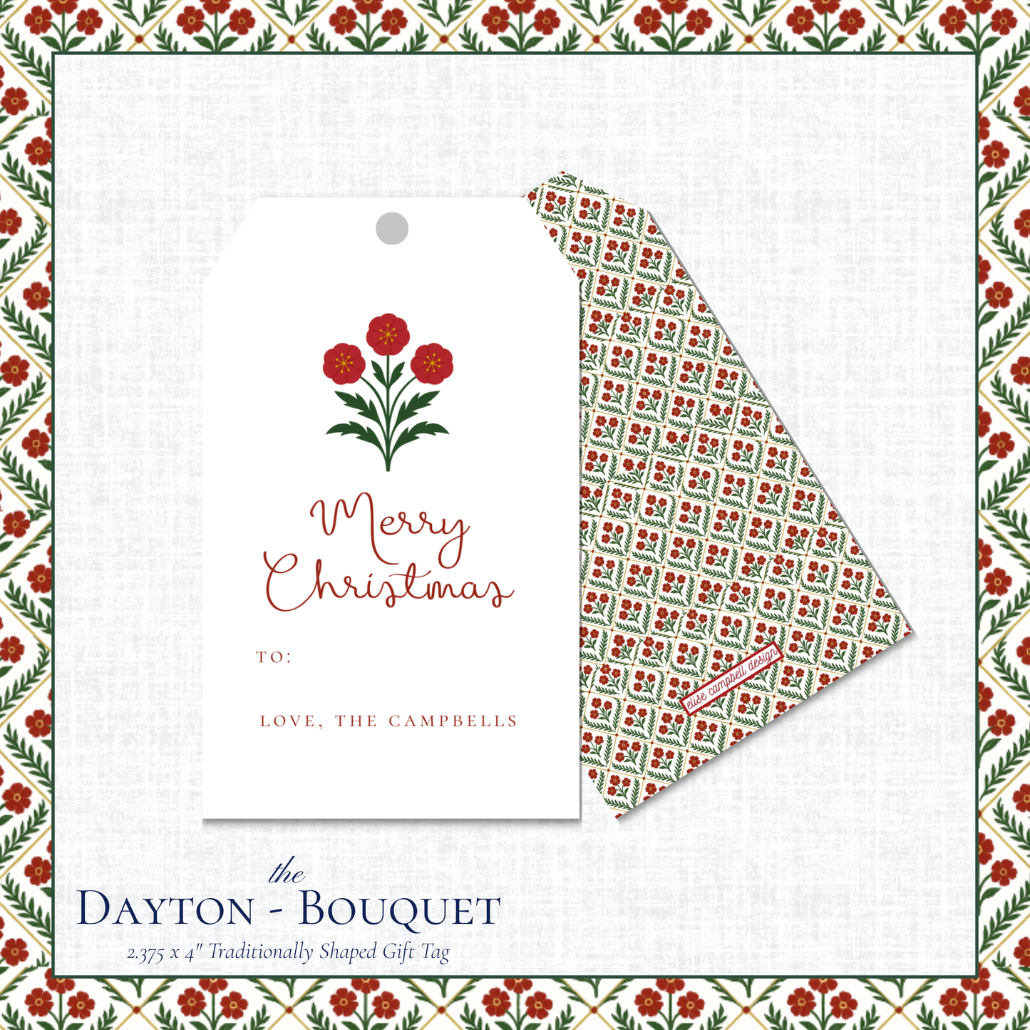 Dayton Gift Tags - Traditional