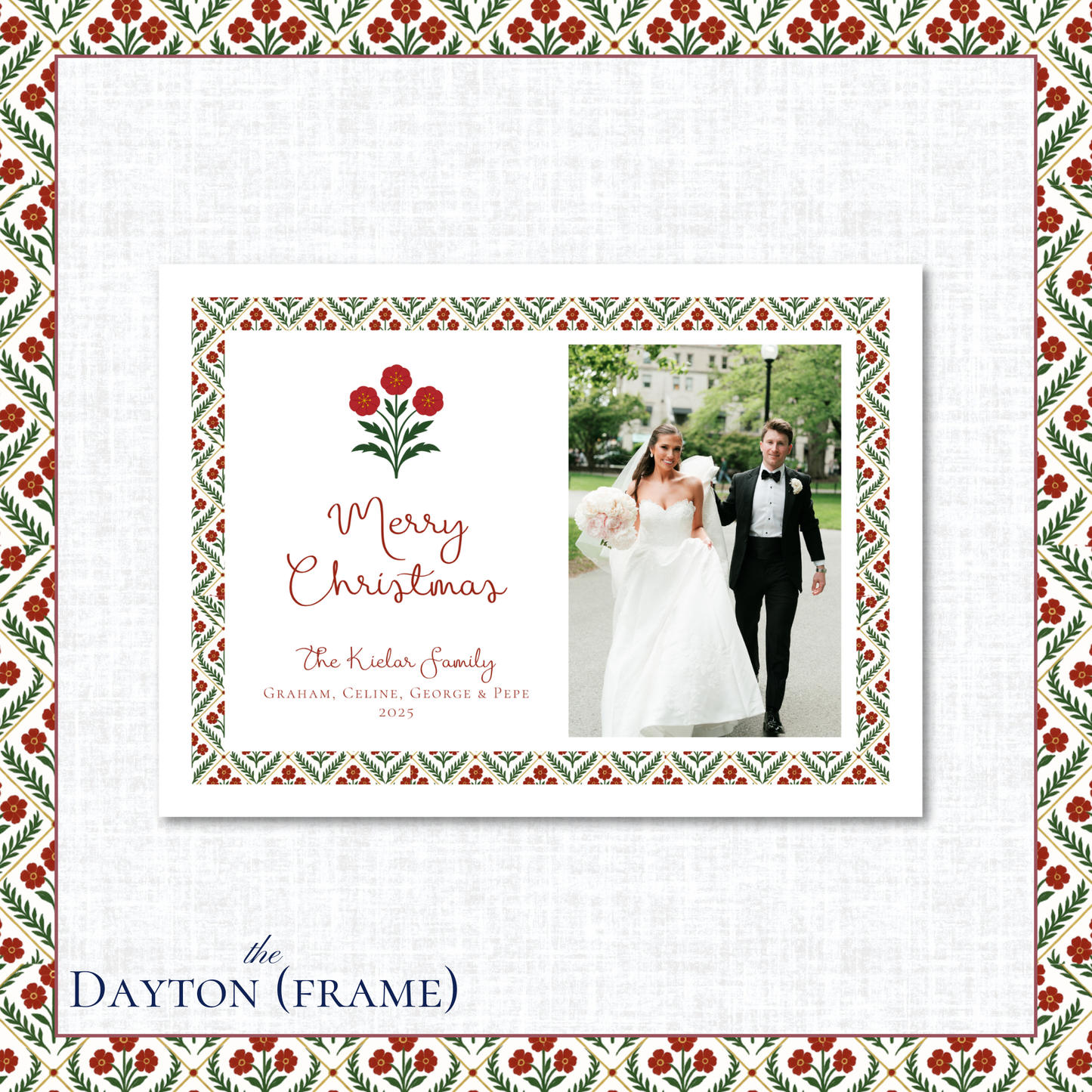 Dayton Holiday Card | Horizontal | Frame