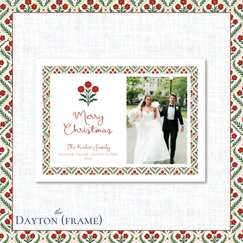 Load image 1 in gallery view. Dayton Holiday Card | Horizontal | Frame