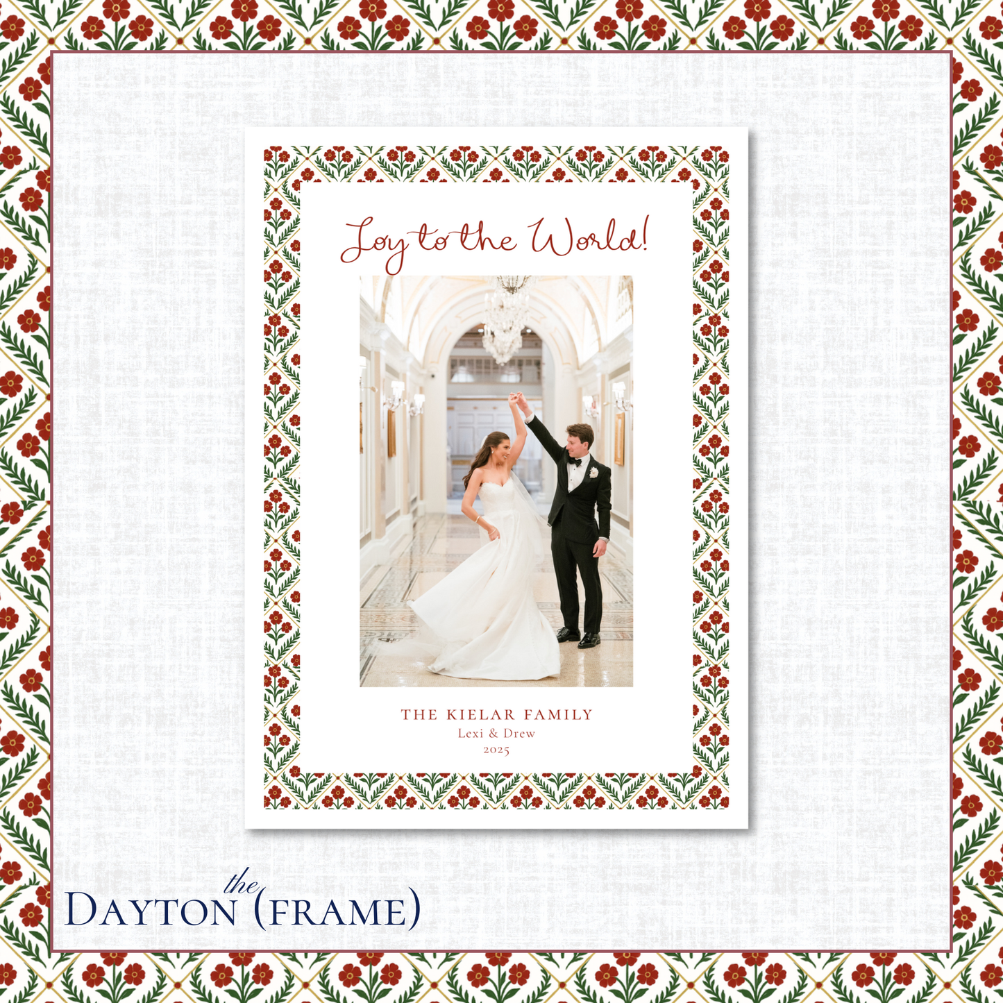 Dayton Holiday Card | Vertical | Frame