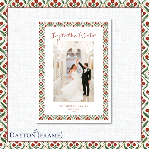 Load image 1 in gallery view. Dayton Holiday Card | Vertical | Frame