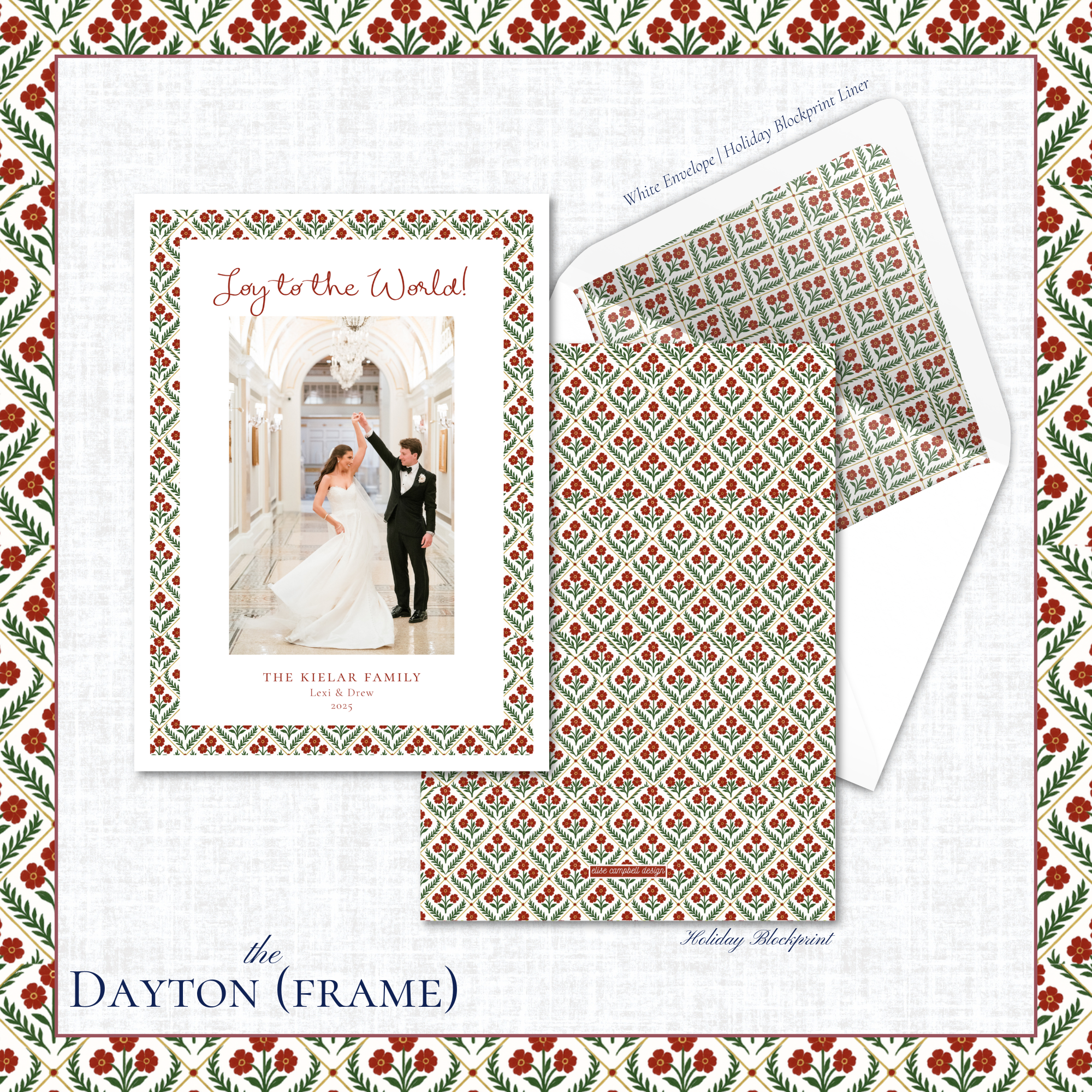 Dayton Holiday Card | Vertical | Frame