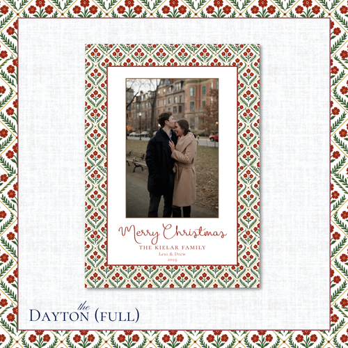 Load image 1 in gallery view. Dayton Holiday Card | Vertical | Full