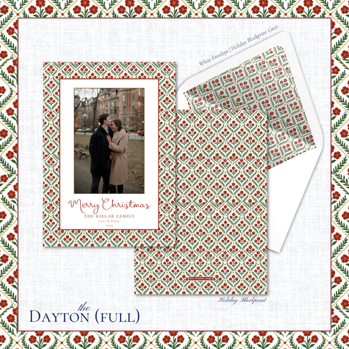 Load image 1 in gallery view. Dayton Holiday Card | Vertical | Full
