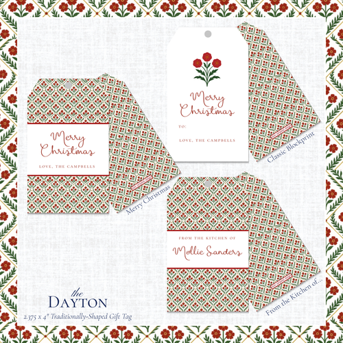 Load image 1 in gallery view. Dayton Gift Tags - Traditional