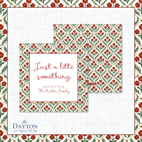 Load image 1 in gallery view. Dayton Gift Tag - Square