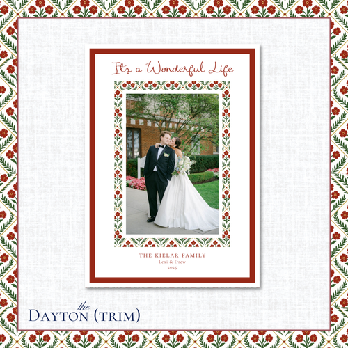 Load image 1 in gallery view. Dayton Holiday Card | Vertical | Trim