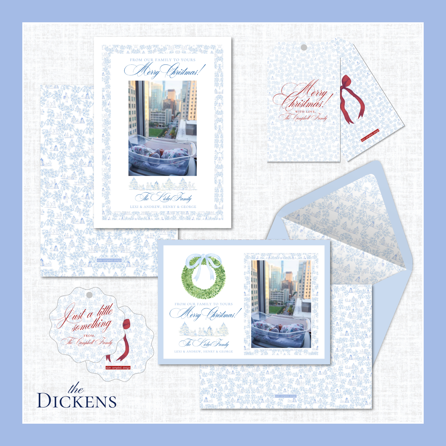 Dickens Holiday Card | Horizontal
