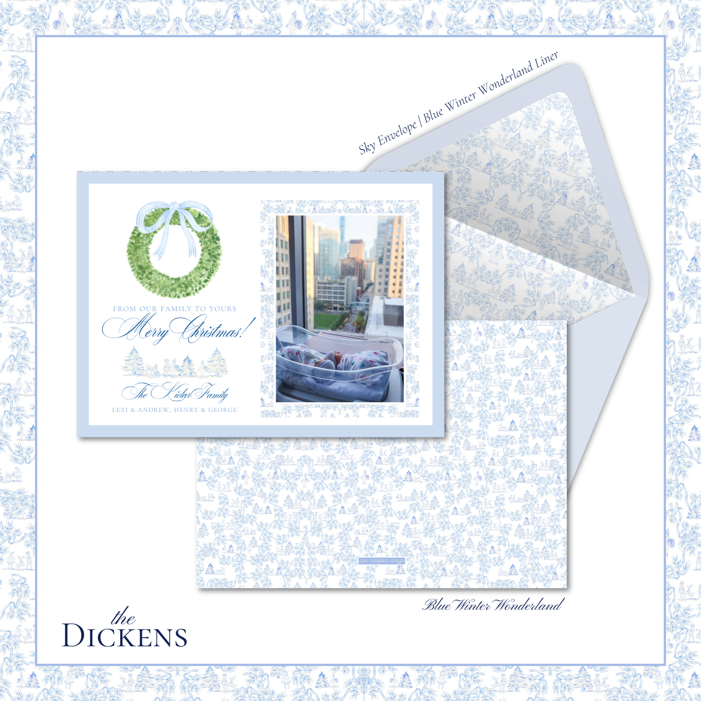 Dickens Holiday Card | Horizontal
