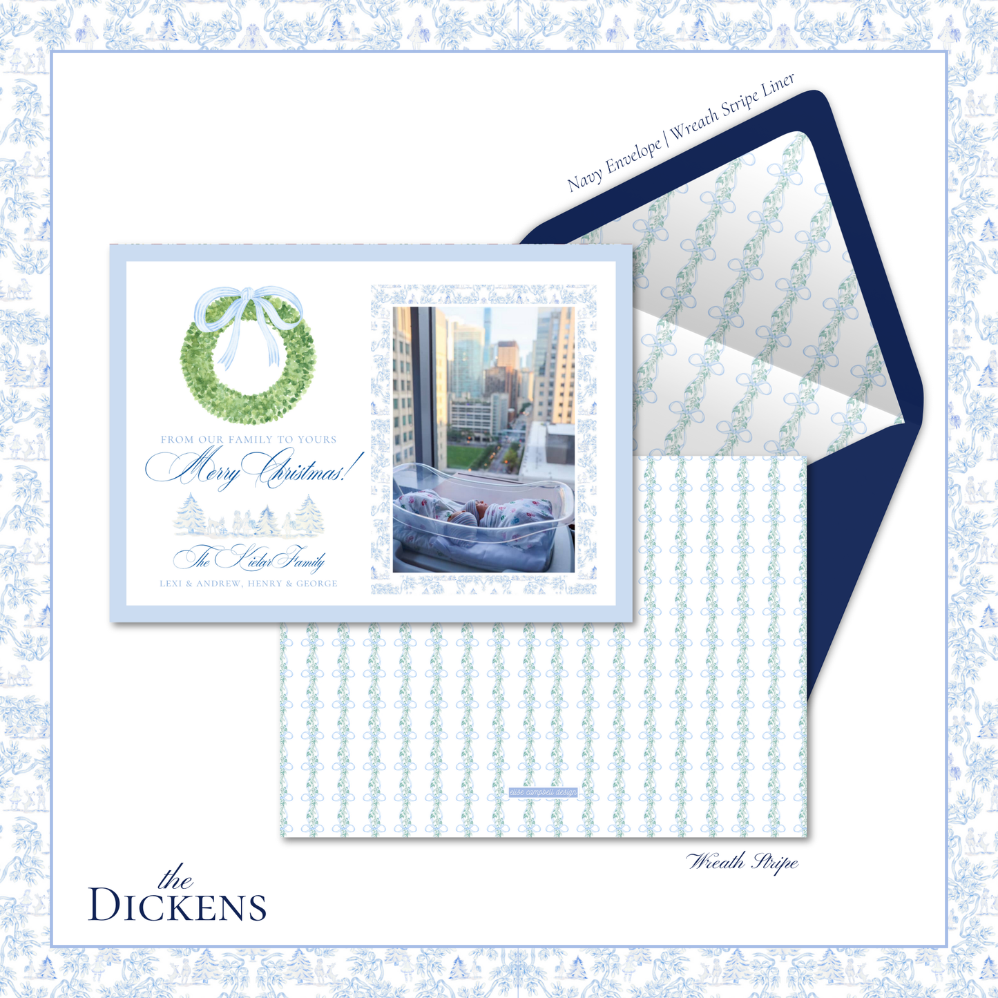 Dickens Holiday Card | Horizontal