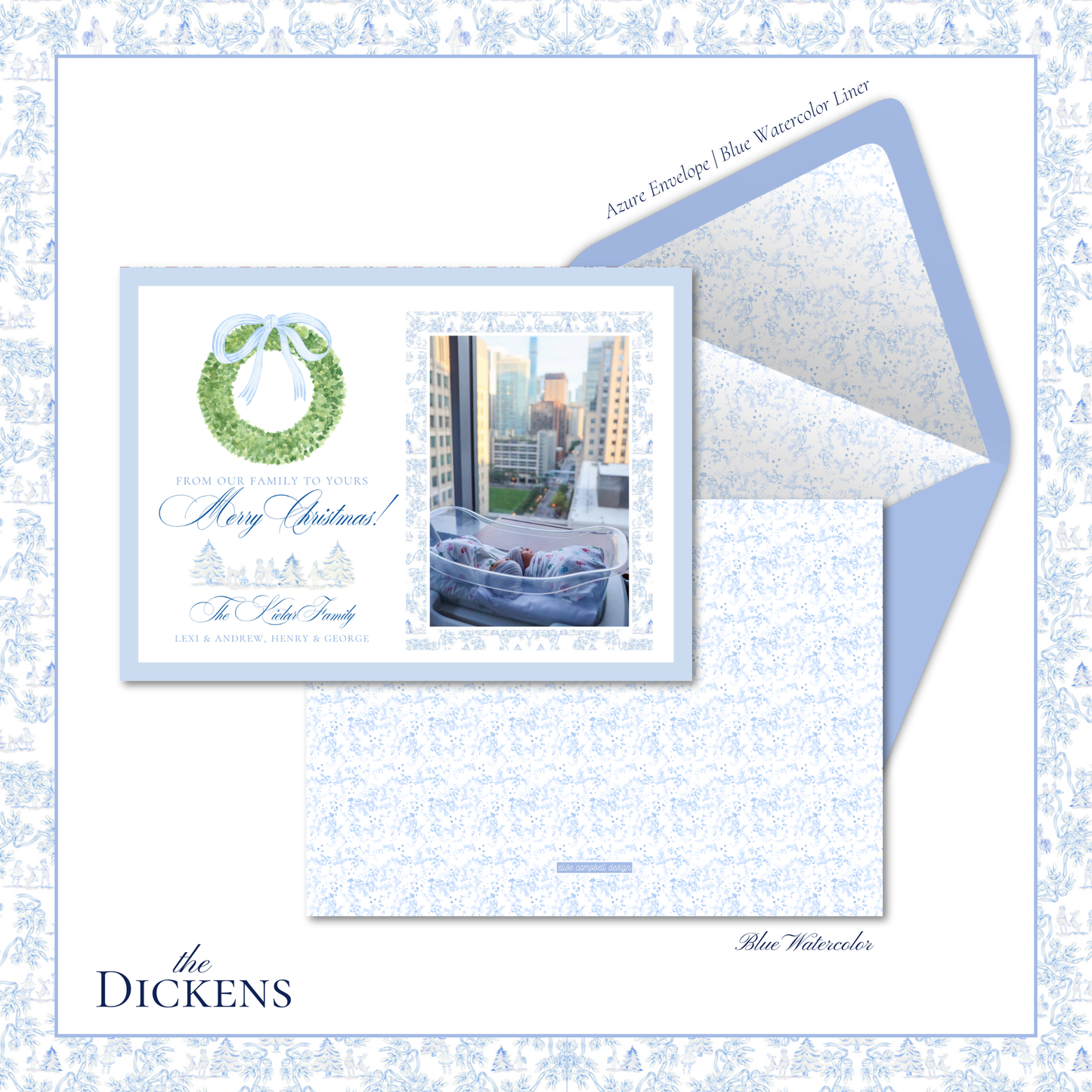 Dickens Holiday Card | Horizontal