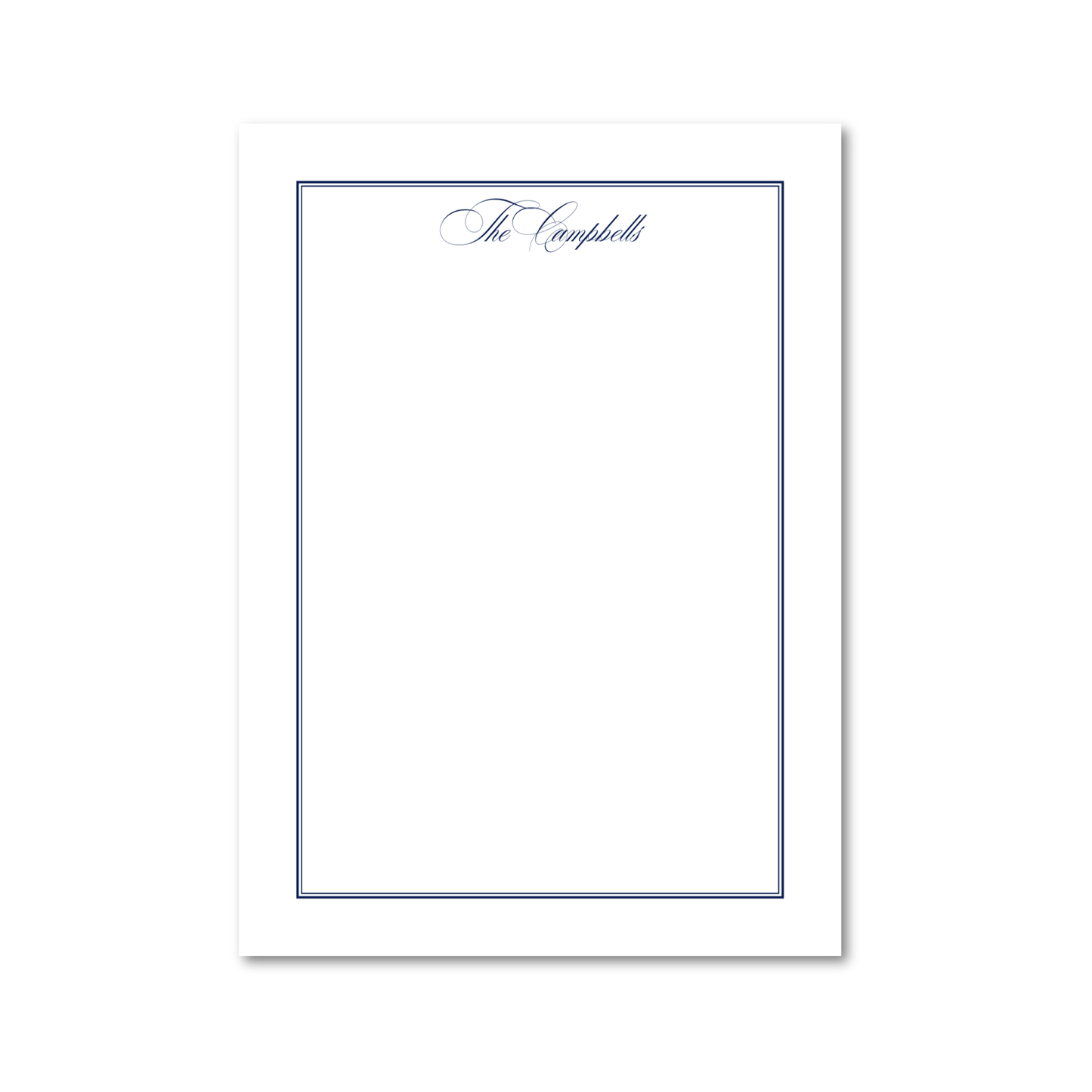 Double Border | 5x7 Custom Notepads