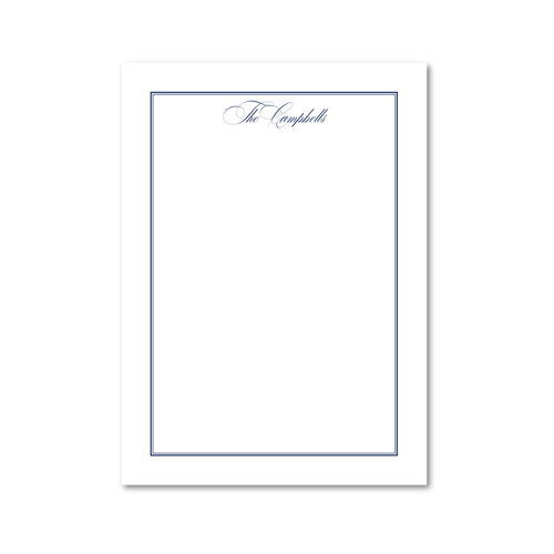 Load image 1 in gallery view. Double Border | 5x7 Custom Notepads