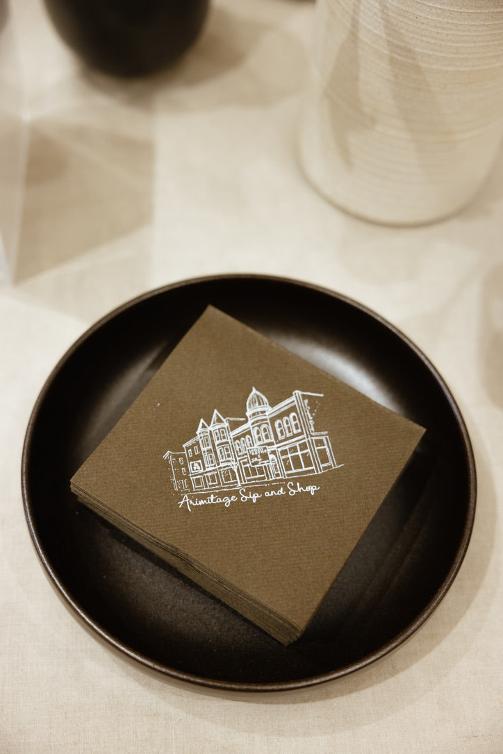 Custom Cocktail Napkins