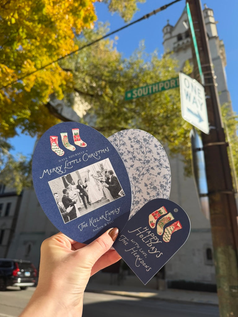 Cozy Mantle Gift Tags