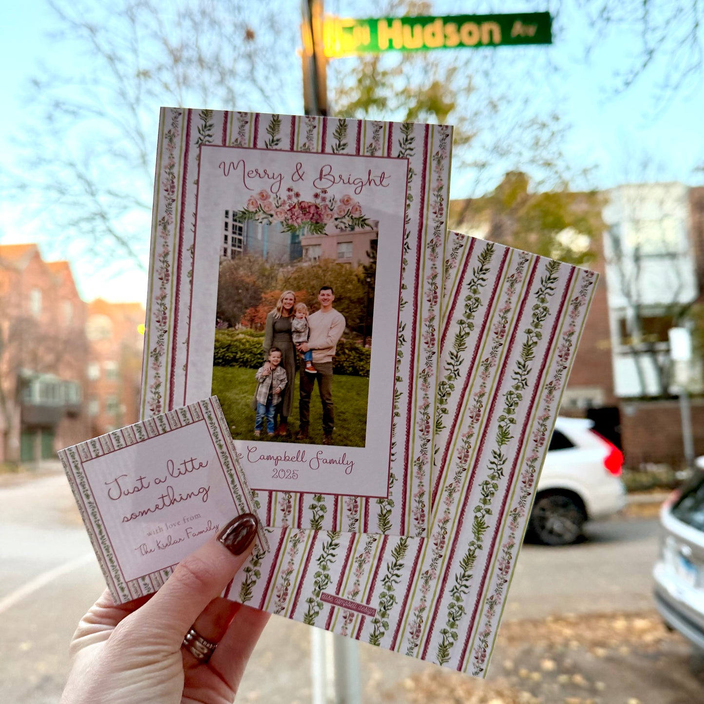 Hudson Gift Tag - Square
